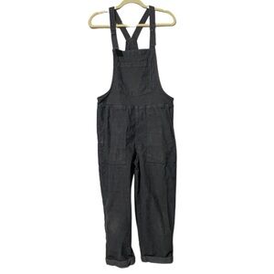 Aerie Gray Corduroy Overalls